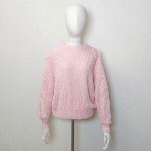 Wilfred relax fit pink knit sweater